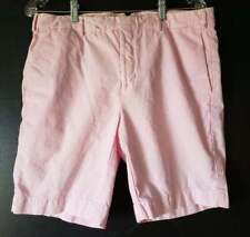 Polo Ralph Lauren Womens Size 32 Shorts Solid Color Light Pink Flat Front Chinos