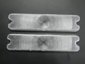 1961 1962 Buick Skylark Special Turn Signal Lenses Parking Lamp Lens 61 62 Pair - Picture 1 of 8