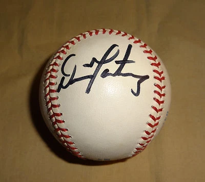 1997 Seattle Mariners DENNIS MARTINEZ Signed OAL Baseball - Image 1 of 2