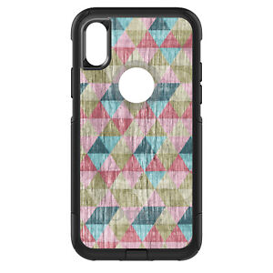 OtterBox Commuter for Apple iPhone (Pick Model) Multi Color Rainbow Wood