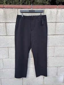 NWT $298 Rag & Bone Bradford Nylon Pants Trousers Black Sz 34x32 - Picture 1 of 9