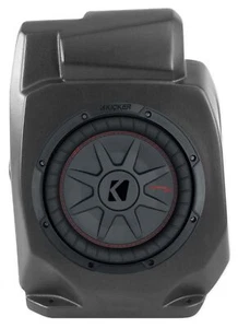 10" Kicker Subwoofer+SSV Under Dash Enclosure For Polaris RZR Pro XP/Pro XP 4 - Picture 1 of 11
