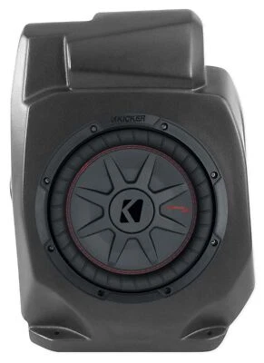 10" Kicker Subwoofer+SSV Under Dash Enclosure For Polaris RZR Pro XP/Pro XP 4 - Image 1 of 4