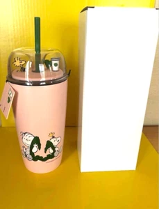 Starbucks Japan PEANUTS Snoopy 2025 Cold Cup Tumbler 473ml w/ box NEW - Picture 1 of 12