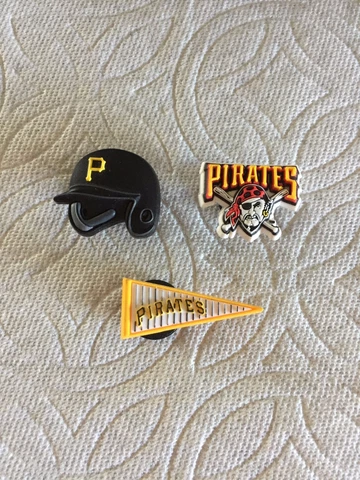 PITTSBURGH PIRATES JIBBITZ PITTSBURGH PIRATES SHOE CHARMS FITS CROCS MLB JIBBITZ Cover