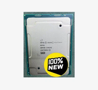 Intel Xeon Platinum 8259L QS CPU QPLB QR99 24Core 2.5GHz 24MB 210W LGA3647 - Image 1 of 2