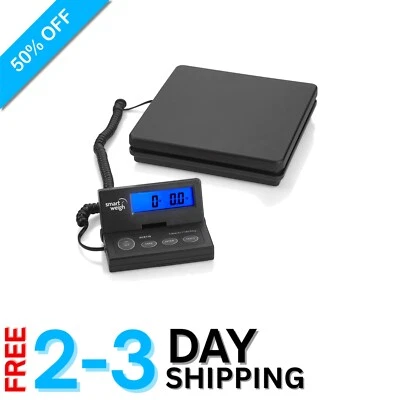 Digital Postal Shipping Scale 110 lbs with LCD Display - Stainless Steel Design - Image 1 of 4