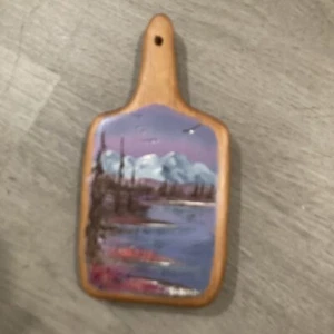 Alaska Landscape Original Painting on Board - Picture 1 of 5