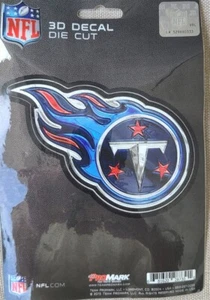 Neu NFL Tennessee Titans 3-D gestanzter Premium Vinyl Aufkleber/Emblem/Sticker - Bild 1 von 1