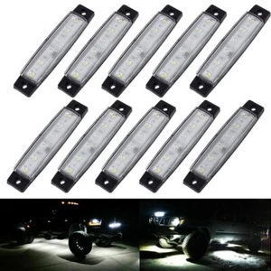 White 10Pods LED Lights Rock For Jeep Offroad Boat Truck UTV ATV Underbody - Picture 1 of 7