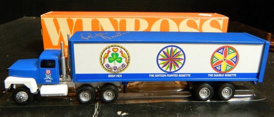 Signed Winross Hershey Hospitality Day Phyllis Austin Die Cast Tractor Trailer - Image 1 of 4