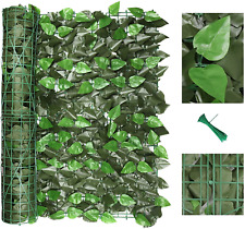 120" X 40" Artificial Ivy Privacy Fence Screen, Privacy Wall, Privacy Screen, Ar