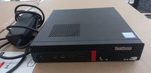 Lenovo ThinkCentre P330 Tiny-Mini i7-8700 8GB DDR4 256GB M.2 SSD Windows Wielka Brytania zasilacz - Zdjęcie 1 z 5