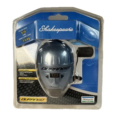 Shakespeare DURANGO Spin Cast FISHING REEL 8 lbs 0.25 mm 3.7:1 -NWT Sealed - Image 1 of 4