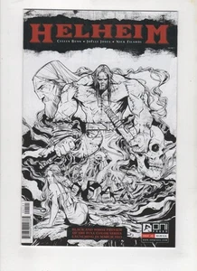 Helheim #1 Preview Edition, B&W, NM 9.4, 1st Print, 2012, See Scans - Picture 1 of 2