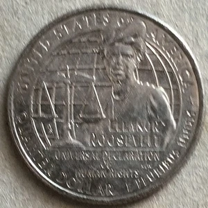 USA 2023 Quarter Dollar Commemorative coin - Eleanor Roosevelt - Picture 1 of 2