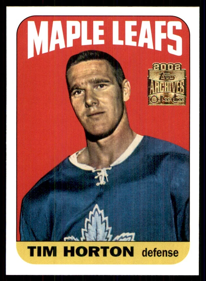 2001-02 Topps / O-Pee-Chee Archives Tim Horton #76 - Image 1 of 2