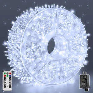String Lights 1200LED 196FT, Waterproof Outdoor String Lights with Remote and... - Picture 1 of 9