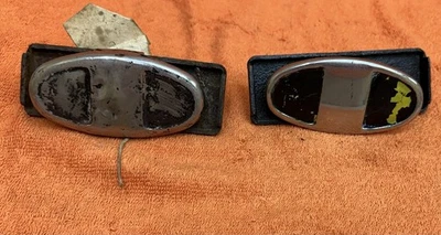 PAR De Colección FORD Modelo A ABRAZADERA DE PARACHOQUES Soporte de Perno Montaje Pieza de Coche Antiguo Foto 1 de 4