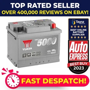 Battery fits SAAB 9-5 96 900 99 600 9-7 9-3 95 9000 Yuasa 027 640A New - Picture 1 of 4