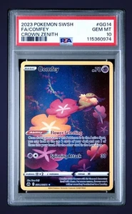 2023 Comfey Pokemon Crown Zenith Galarian Gallery Holo PSA 10 - Picture 1 of 2