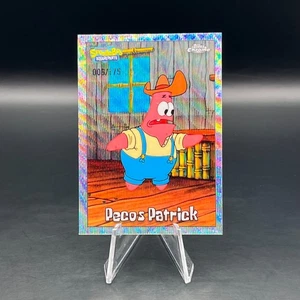 2025 Topps cromo Bob Esponja #55 Pescos Patrick Wave Refractor/175 - Imagen 1 de 2