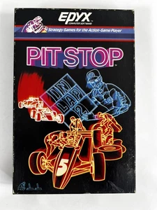 Vintage 1983 Epyx Pitstop Commodore 64 C64 Game Cartridge Complete Box Manual - Bild 1 von 17