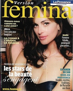 VERSION FEMINA n°403 19/12/2009 Tasha de Vasconcelos/ Jane Campion/ Eva Longoria - Imagen 1 de 1