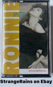 Ronnie Spector - UNFINISHED BUSINESS Cassette Tape PLAY TESTED / SOUNDS GREAT! - Picture 1 of 6