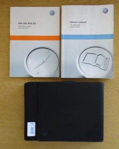 GENUINE VW CC PASSAT CC 2008-2012 OWNERS MANUAL HANDBOOK WALLET PACK E-808 - Picture 1 of 3
