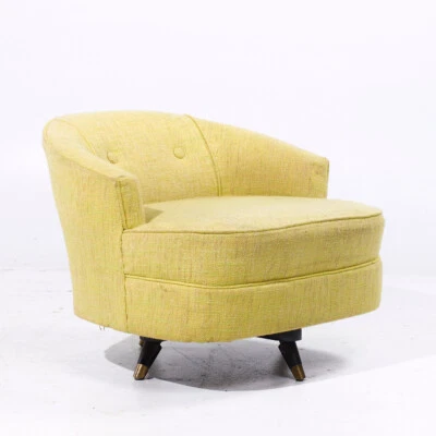 Kroehler Upholstered Swivel Lounge Chair - Image 1 of 4