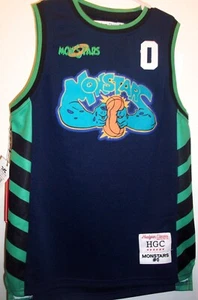 New Youth Monsters Basketball Jersey by Headgear Classics Boys Size Medium - Picture 1 of 6