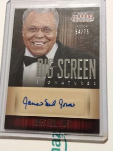 JAMES EARL JONES 2015 Panini Americana BIG SCREEN AUTOGRAPH #d 54/75 DARTH VADAR - Picture 1 of 6