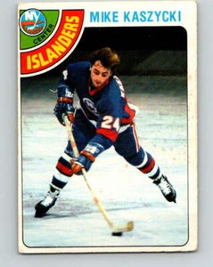 1978-79 O-Pee-Chee #171 Mike Kaszycki RC Rookie Islanders V23272
