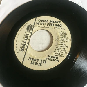 JERRY LEE LEWIS - ONCE MORE WITH FEELING - 7"VINYL MINT PROMO 1ST PRESS  - Picture 1 of 1