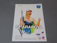 Maria Sharapova Signed 2013 W&S 5x7 Player Card Autographed PSA/DNA COA 1D
