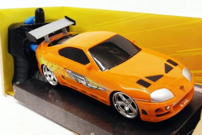Jada 1/24 Scale Radio Control Car 2.4GHz RC 97602 - Brian's Toyota Supra - Photo 1/3