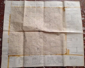 Carta geografica per uso militare M891 foglio Rocca di Mezzo U.T.M -1956 - Picture 1 of 1