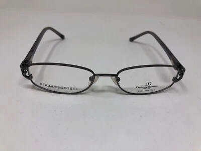 Catherine Deneuve Eyeglasses Frame CD 268 SLT 50-17-135 Gray Gunmetal PR69 - Image 1 of 4