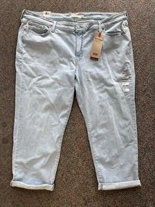 Neu mit Etikett Levi's Boyfriend Skulpturenhose mittlerer Rise konisches Bein 24W Damen Einzelhandel $ 69,50 - Bild 1 von 13