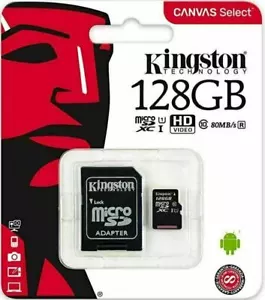 32GB 64GB 128GB 256GB Micro SD Card SDHC SDXC Memory Card TF Class 10 & Adapter - Picture 1 of 14