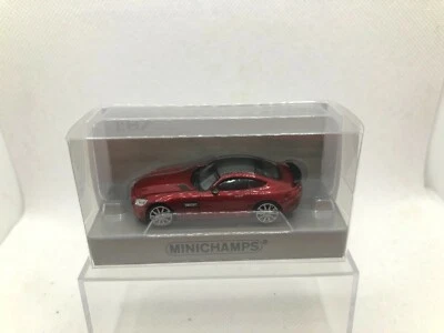MINICHAMPS 1:87 Mercedes AMG GTS 2015 Red Bus Metallic - Image 1 of 4
