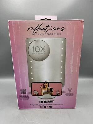Espejo de Maquillaje Conair LED Hollywood Iluminado para Redes Sociales Blanco NUEVO Caja Dañada Foto 1 de 4