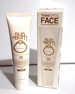 Sun Bum SPF 30 Mineral Sunscreen Face Lotion Unscented Matte Finish Primer 10/24