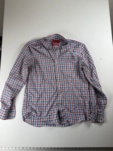 Southern Proper Mens M Long Sleeve Button Down Plaid Shirt - Picture 1 of 5