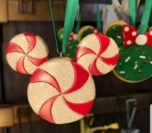 Disney Parks Urlaub Weihnachten Snacks Ornamente Pfefferminz Neu mit Etikett - Bild 1 von 1