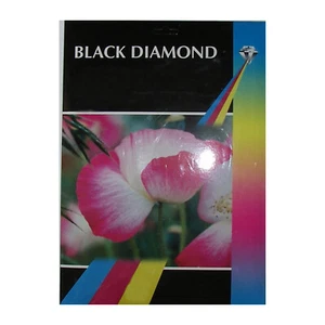 Carta fotografica diamante nero gamma completa da lucida, raso, doppio lato, maggenico - Foto 1 di 18