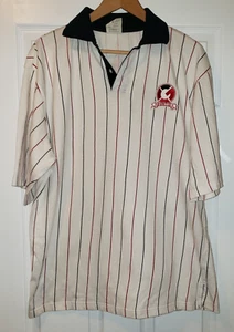 Y2K G-UNIT MENS PIN STRIPE POLO SHIRT SIZE XL - Picture 1 of 11