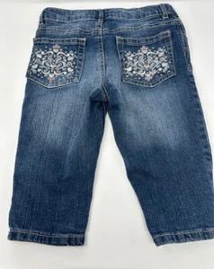 Arizona Jean Company Girls Capri Jeans Size 10 Slim - Picture 1 of 7