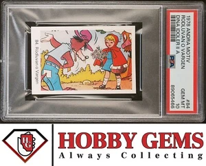 LITTLE RED RIDING HOOD PSA 10 1978 Andra Motiv Dina Idoler II #84 - Picture 1 of 2